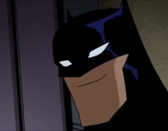 The Batman Smiling