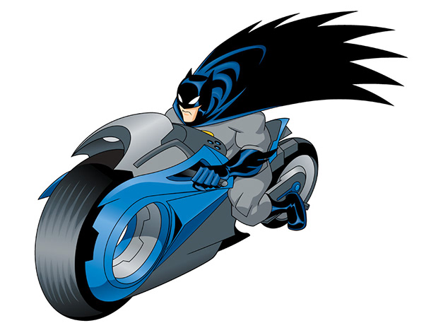 2004 Batman on Batcycle